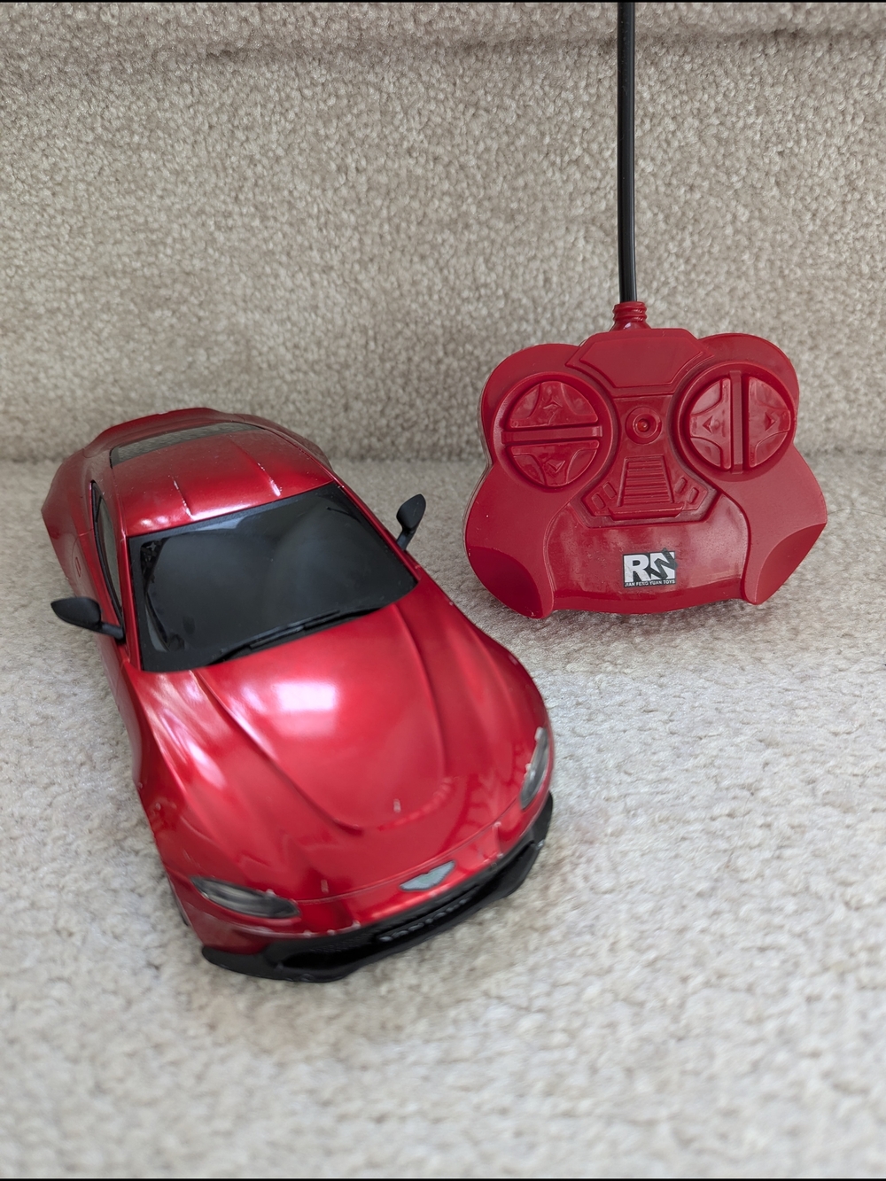 Aston Martin Vantage Red Remote Control Sports Car Toy